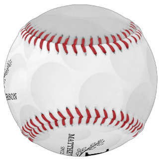 Personalised Golf Ball Pattern Name Monogram Age