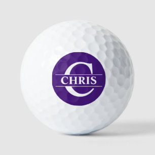Personalised Golf Ball - Purple