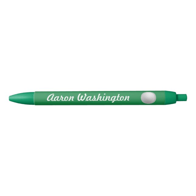 Personalised Golf Ball Writing Pens Gift (Front)