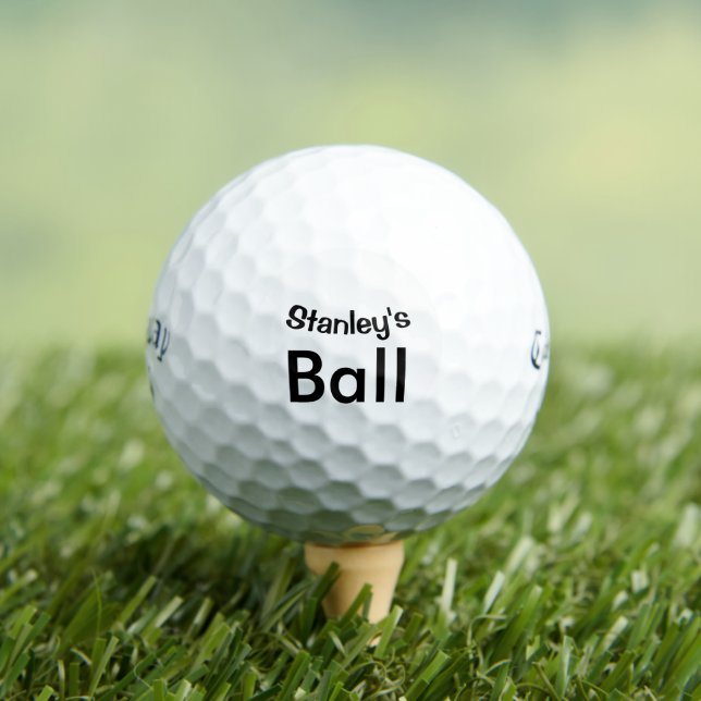 Personalised Golf Balls (Insitu Tee)