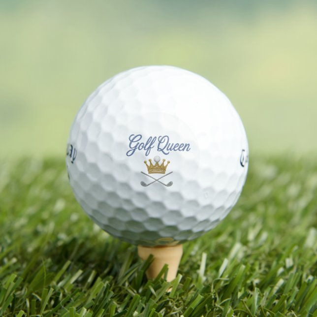 Personalised Golf Balls  For Her  (Insitu Tee)