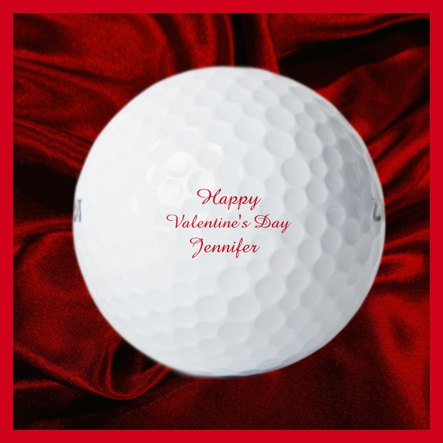 Personalised Golf Balls, Valentine's Day Balls (Creator Uploaded)