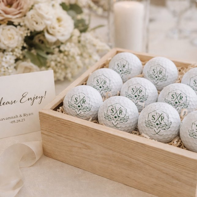 Personalised Golf Balls with Initials (Creator Uploaded)