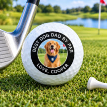 Personalised Golf Balls with Pet Photo
