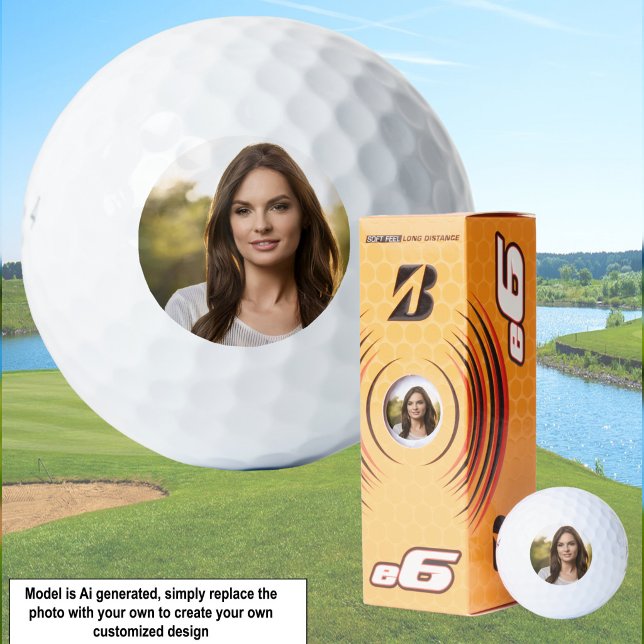 Personalised Golf Balls With Photo Create Your Own (Creator Uploaded)