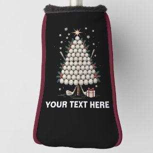 Personalised Golf Christmas Tree Equipment Family Head Cover