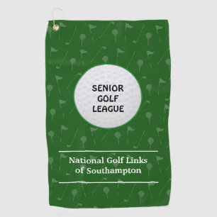 Personalised Golf Club League Member Towel