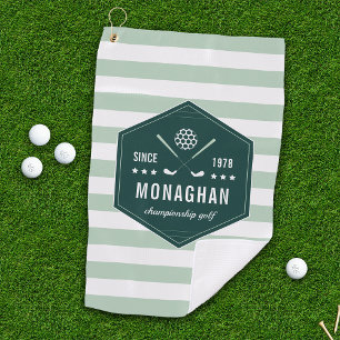 Personalised Golf Club Logo Towel