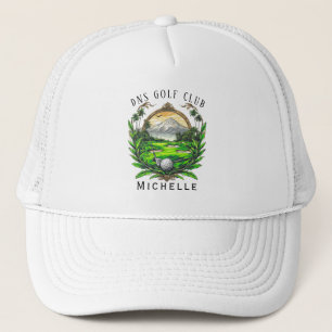 Personalised Golf Club Name Classic Trucker Hat