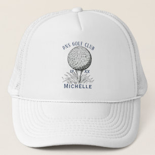 Personalised Golf Club Name Classic Trucker Hat