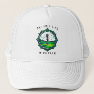 Personalised Golf Club Name Classic Trucker Hat