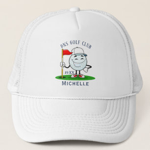 Personalised Golf Club Name Classic Trucker Hat