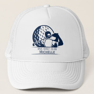 Personalised Golf Club Name Classic Trucker Hat