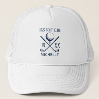 Personalised Golf Club Name Classic Trucker Hat