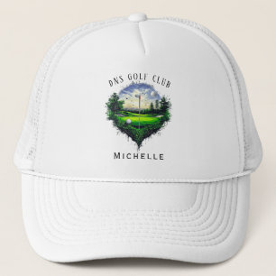 Personalised Golf Club Name Classic Trucker Hat