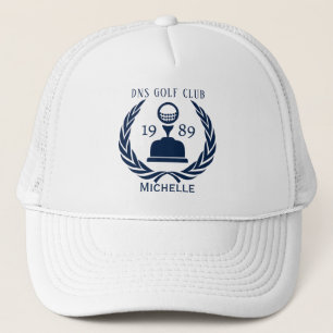 Personalised Golf Club Name Trucker Hat