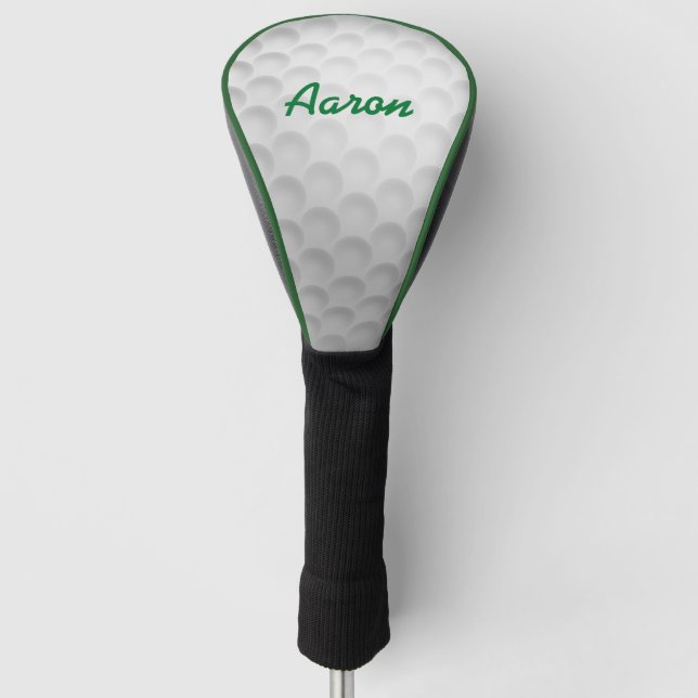 Personalised Golf Driver Cover Gift (Front)