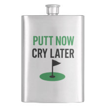 Personalised Golf Flask