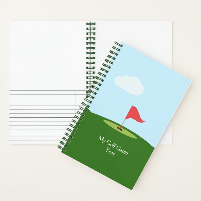 Personalised Golf Game Notebook (Inside)