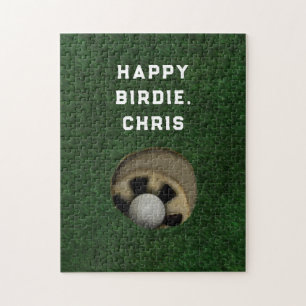 Personalised Golf gift Jigsaw Puzzle