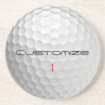Personalised Golf Gift with Custom Name & Number Coaster<br><div class="desc">Searching for the ultimate golfer's gift? FORE! Discover the perfect personalised gift for the dedicated golfer in your life—or a well-deserved treat for yourself. Whether you are celebrating a milestone or heading to the clubhouse, this is the quintessential golf lover gift for any occasion. This unique product features a sleek,...</div>