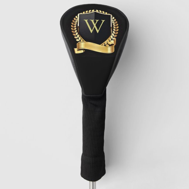 Personalised  golf head cover (Front)