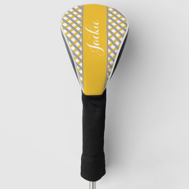 Personalised Golf Head Cover (Front)