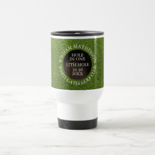 Personalised Golf Hole in One Award Travel Mug