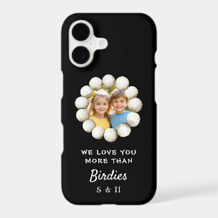 Personalised Golf Lover Black Case