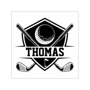 Personalised Golf Lover Self-inking Stamp