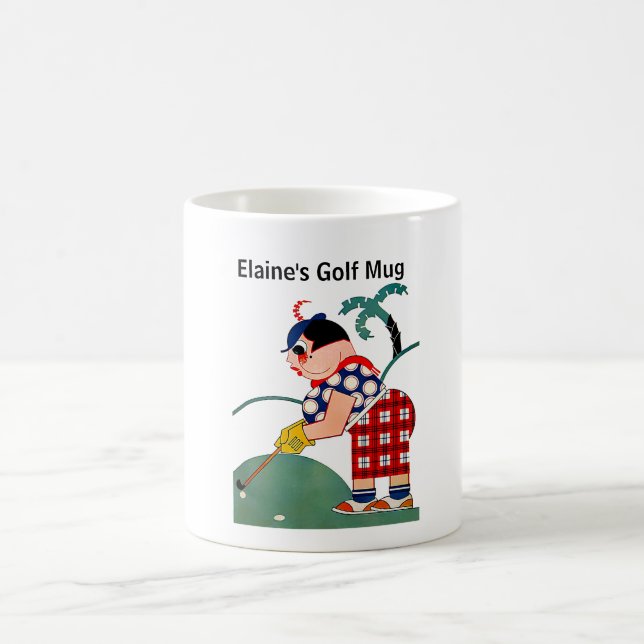 Personalised Golf Mug (Center)