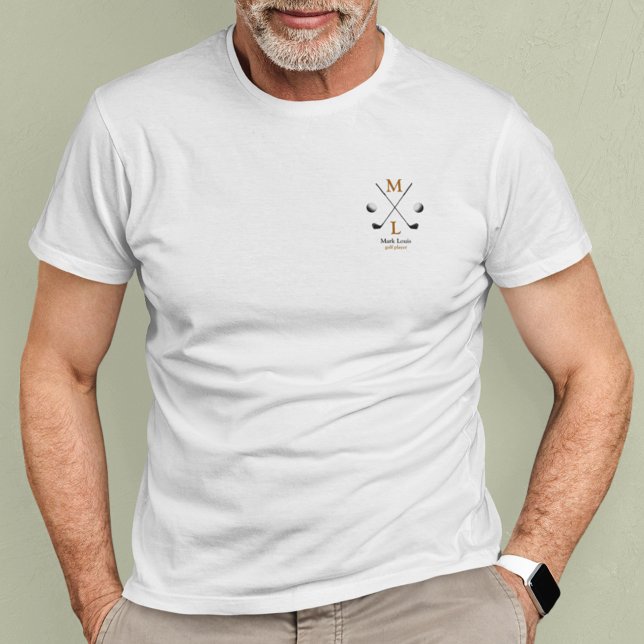 Personalised Golf Player Logo T-Shirt (Creator Uploaded)