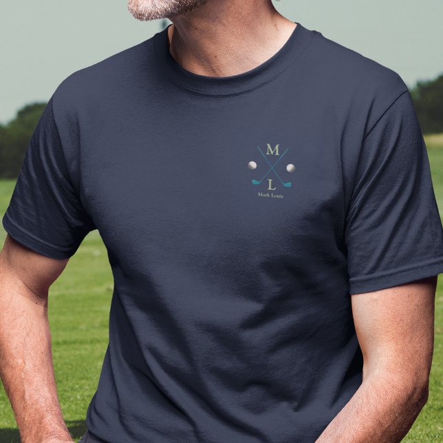Personalised Golf Player Logo  T-Shirt (Creator Uploaded)
