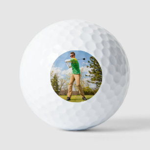 Personalised Golf Player Photo Balls
