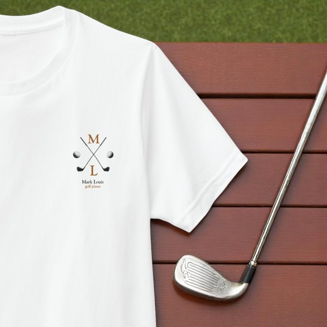 Personalised Golf Player T-Shirt (Creator Uploaded)