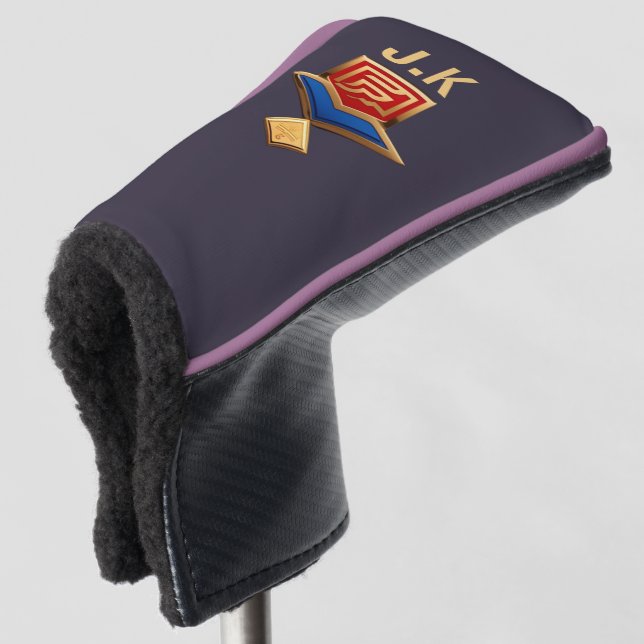 Personalised Golf Putter Cover (3/4 Front)