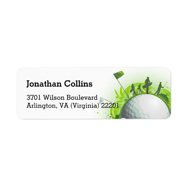 Personalised Golf | Sport (Front)