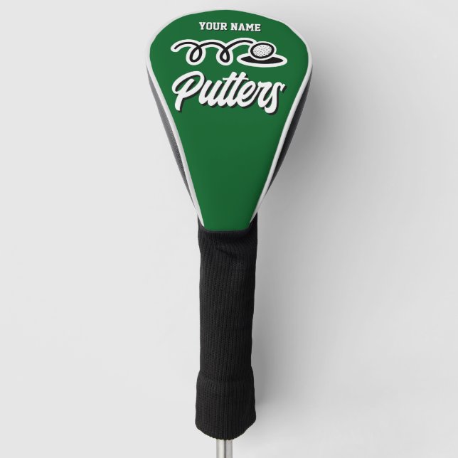 Personalised golf team driver head cover (Front)