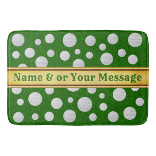 Personalised, GOLF Themed Bathroom, Golf Bath Mat