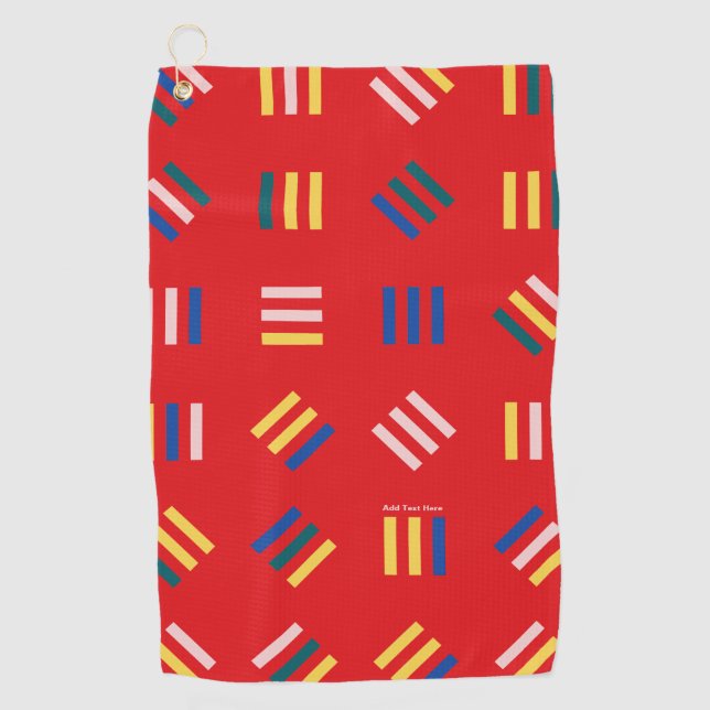 Personalised Golf Towel (Front)