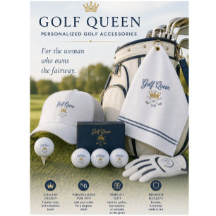 Personalised Golf Trucker Hat For Her