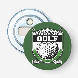 Personalised Golfer Player Pro Golf Country Club Bottle Opener