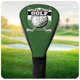 Personalised Golfer Player Pro Golf Country Club Head Cover