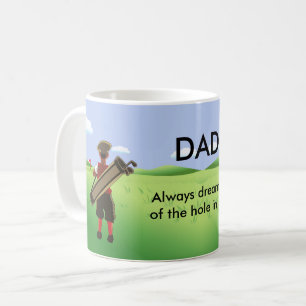 Personalised Golfer's Mug