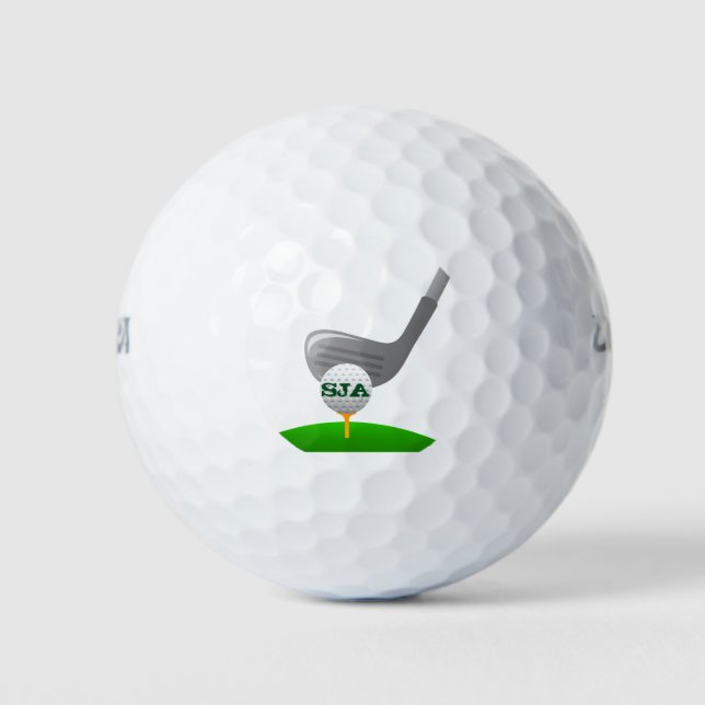Personalised Golfing Golf Ball (Front)