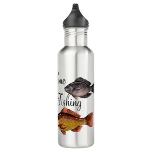 Personalised Gone Fishing  710 Ml Water Bottle