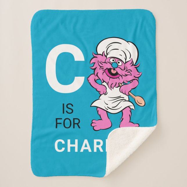 Personalised Gonger Sherpa Blanket (Front)