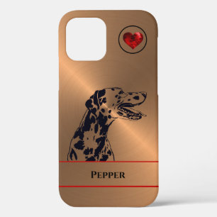 Personalised Gorgeous Dalmatian Dog iPhone Case