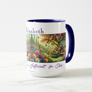 Personalised Grace Garden Mug