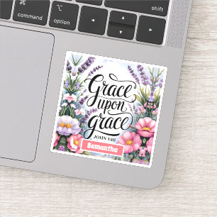 Personalised Grace Upon Grace Christian Women